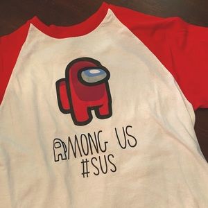 Among Us long sleeve tee